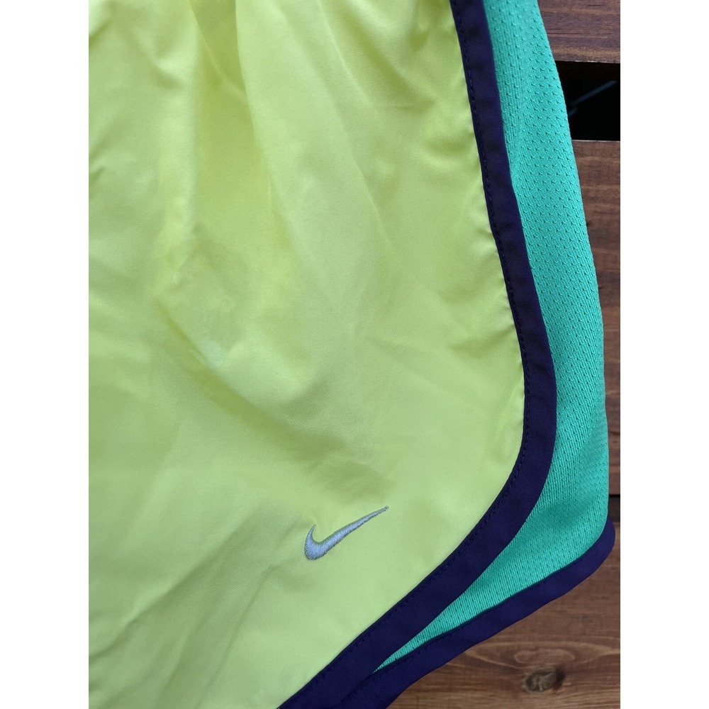 Nike Dri fit yellow running shorts Size Small - Picture 3 of 5